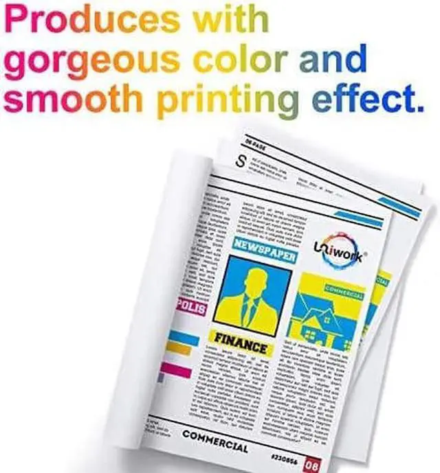 Alt view image 5 of 7 - Uniwork Remanufactured 69 Printer Ink Cartridges Replacement  69 T069 for Stylus C120 CX5000 CX6000 CX8400 CX9400 NX215 NX305 NX400 NX410 NX415 NX515 Workforce 1100 30 310 615 Printer 10 Pack