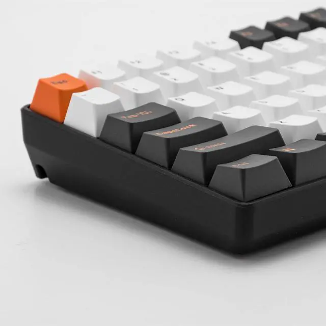 Alt view image 5 of 7 - Mistel Doubleshot PBT Keycaps for Mechanical Keyboard with Cherry MX Switches and Clones, 108 Keys Plus Extra 11 Keys Set, PBT Keycaps with 6.25U Space Bar for PC Gaming Keyboard, Gloaming Color