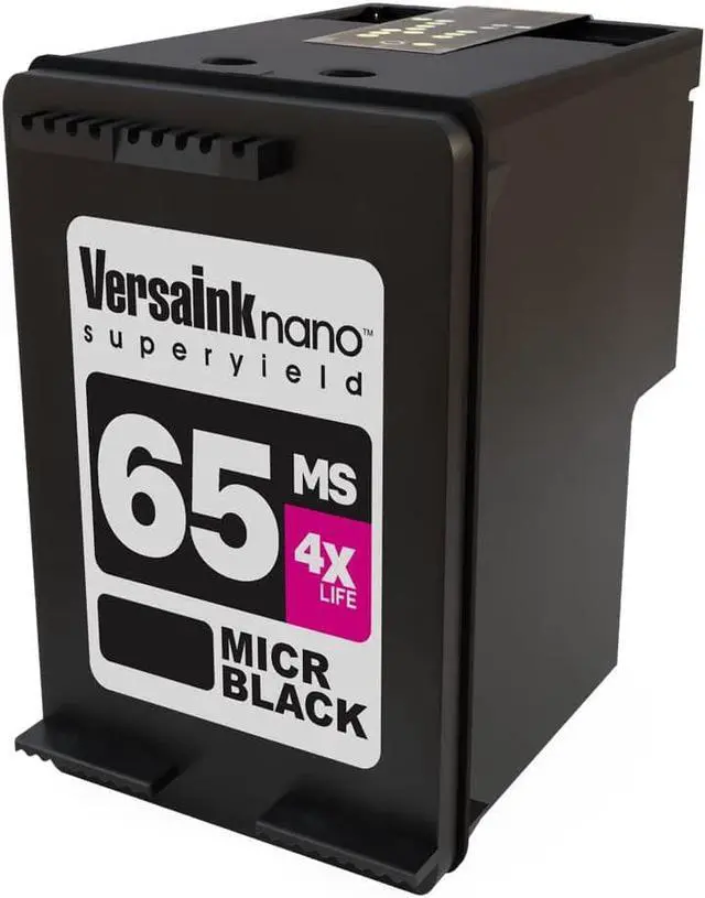 Alt view image 2 of 3 - VersaInk-Nano 65 MSe MICR Black Ink Cartridge for Check Printing