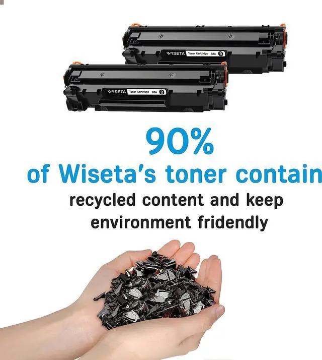 Alt view image 5 of 7 - 83A Toner Replacement  83A CF283A Toner Cartridge to Compatible with Laserjet Pro MFP M201dw, 125nw, M127fw, M127fn, M225dw, M225d, M125a Printer (2 Black)