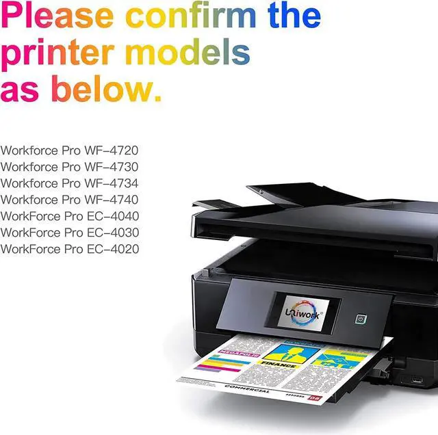 Alt view image 2 of 6 - 802XL Ink Cartridge, Remanufactured 802 Ink Cartridge Replacement  802XL 802 XL Ink Cartridge Combo Pack T802XL use for Workforce Pro WF-4740 WF-4730 WF-4720 WF-4734 EC-4020 EC-4030 (4 Pack)