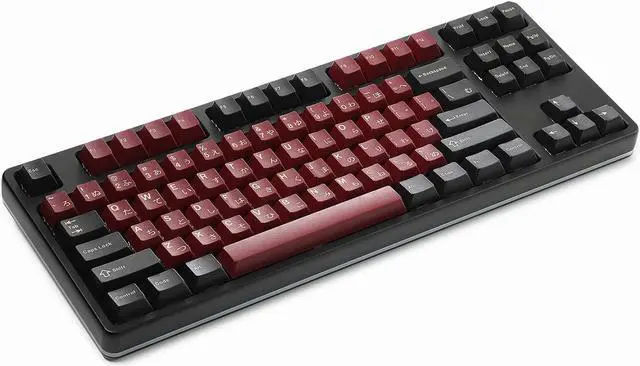 Alt view image 3 of 7 - DROP + Redsuns GMK Red Samurai Keycap Set for Tenkeyless Keyboards - Compatible with Cherry MX Switches and Clones (TKL 96-Key Kit)