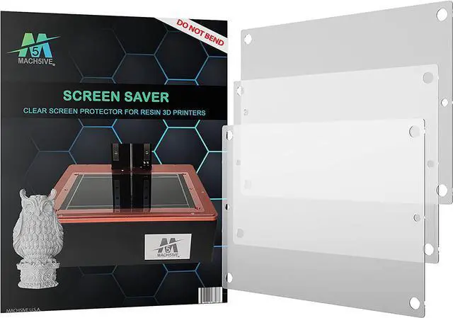 Main image of ZeroBubble Screen Saver for Elegoo Saturn & Saturn S Resin 3D Printer (3-Pack)