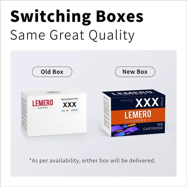 Alt view image 3 of 6 - LemeroSuperx 702XL Remanufactured Ink Cartridge Replacement for Epson 702 702XL for Workforce Pro WF-3720 WF-3730 WF-3733 Printer (1 Black, 1 Cyan, 1 Magenta, 1 Yellow, 4 Pack)
