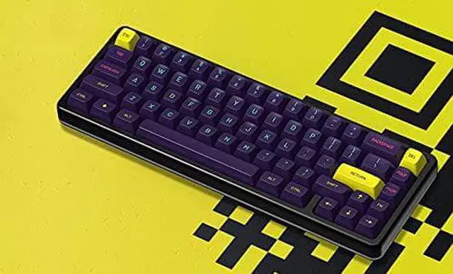 Alt view image 4 of 7 - DROP + MiTo MT3 Cyber Custom Keycap Set, ABS Hi-Profile Keycaps, Doubleshot Legends, MX Style Covers HHKB, 60%, 65%, and TKL Keyboards (Base Kit)