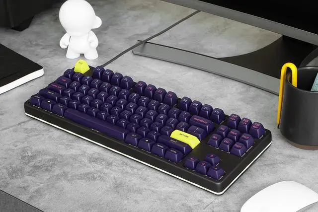 Alt view image 5 of 7 - DROP + MiTo MT3 Cyber Custom Keycap Set, ABS Hi-Profile Keycaps, Doubleshot Legends, MX Style Covers HHKB, 60%, 65%, and TKL Keyboards (Base Kit)