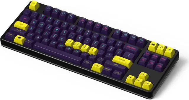 Alt view image 2 of 5 - DROP + MiTo MT3 Cyber Custom Keycap Set, ABS Hi-Profile Keycaps, Doubleshot Legends, Cherry MX Compatible Extras for Mechanical Keyboards (Novelty)