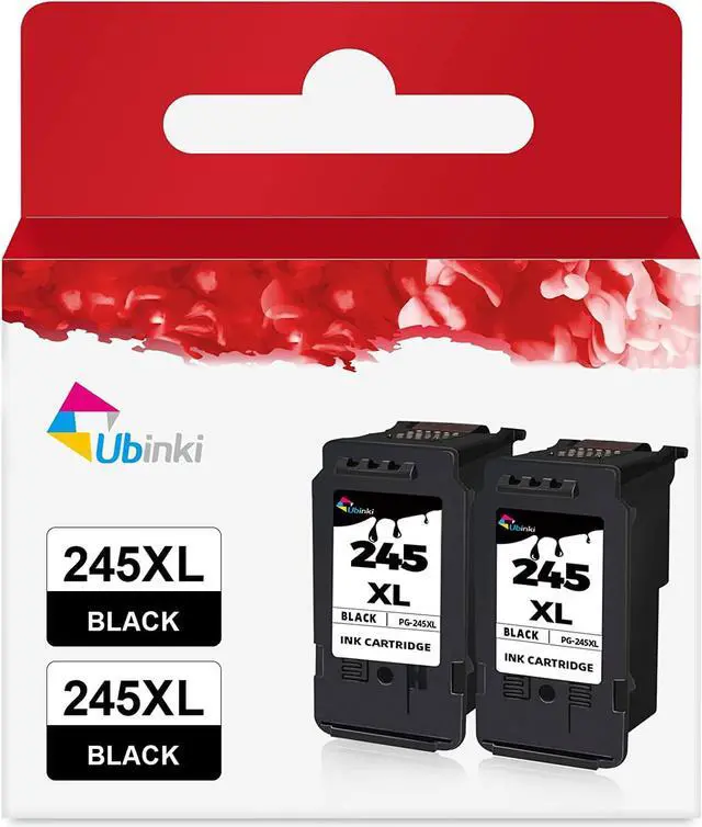 Main image of 245XL PG-245XL Ink Cartridge 2 Black for Canon 245 PG-245 PG245 XL PG-243 243XL Ink for PIXMA TR4500 TS3122 MG2522 TR4520 MX492 TS3322 MG2500 MX490 TR4522 TS202 TS3320 TS3120 TS3100 Printer|PG245XL