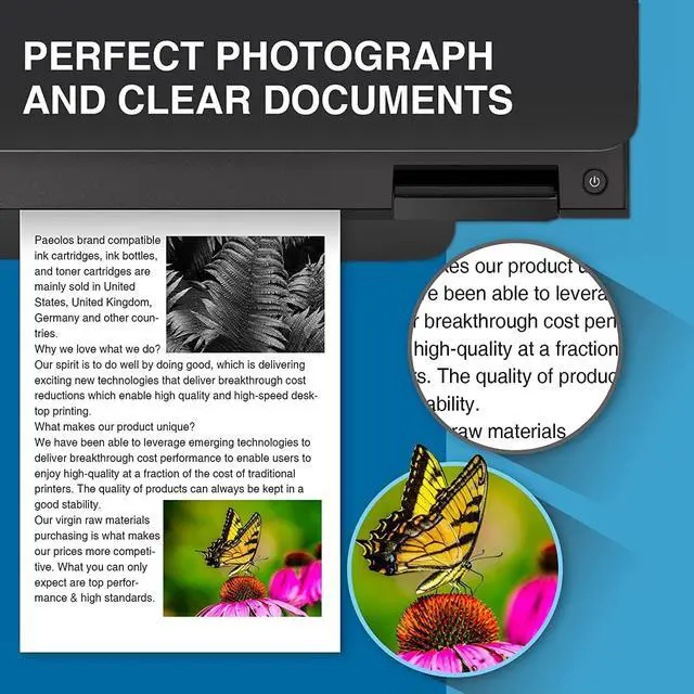 Alt view image 5 of 7 - Paeolos Compatible LC401 Ink Cartridge Replacement  LC401 LC401XL LC401 XL Use with Brother MFC-J1010DW MFC-J1012DW MFC-J1170DW Printer, 4 Packs (1 Black, 1 Cyan, 1 Magenta, 1 Yellow)