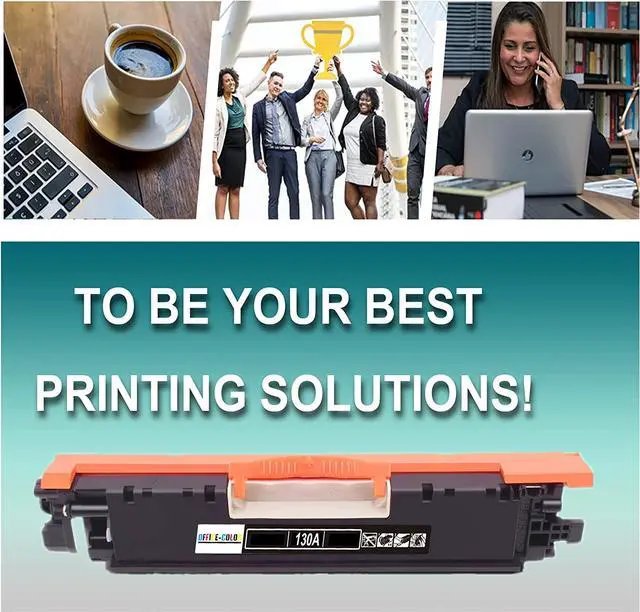 Alt view image 6 of 6 - 130A Black Toner Cartridges m177fw Toner Replacement 130A CF350A Works with Color Laserjet Pro MFP M177fw,M176n Printer Ink (2-Pack)