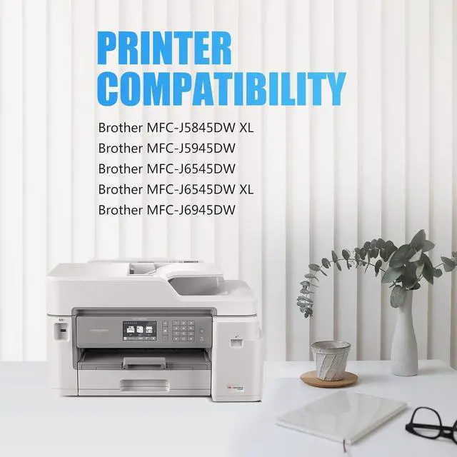 Alt view image 2 of 7 - Miss Deer LC3037 Compatible Ink Cartridges Replacement  LC3037 LC3037XXL LC3039, High Yield use with MFC-J6945DW MFC-J5845DW XL MFC-J5945DW MFC-J6545DW XL,8 Pack (2BK/2C/2M/2Y)