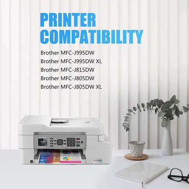 Alt view image 2 of 7 - Miss Deer LC3033 BK/C/M/Y Super High Yield Ink Cartridges Compatible Replacement Ink  LC3033 LC3033XXL 3033 Ink,Work  MFC-J995DW MFC-J805DW MFC-J815DW