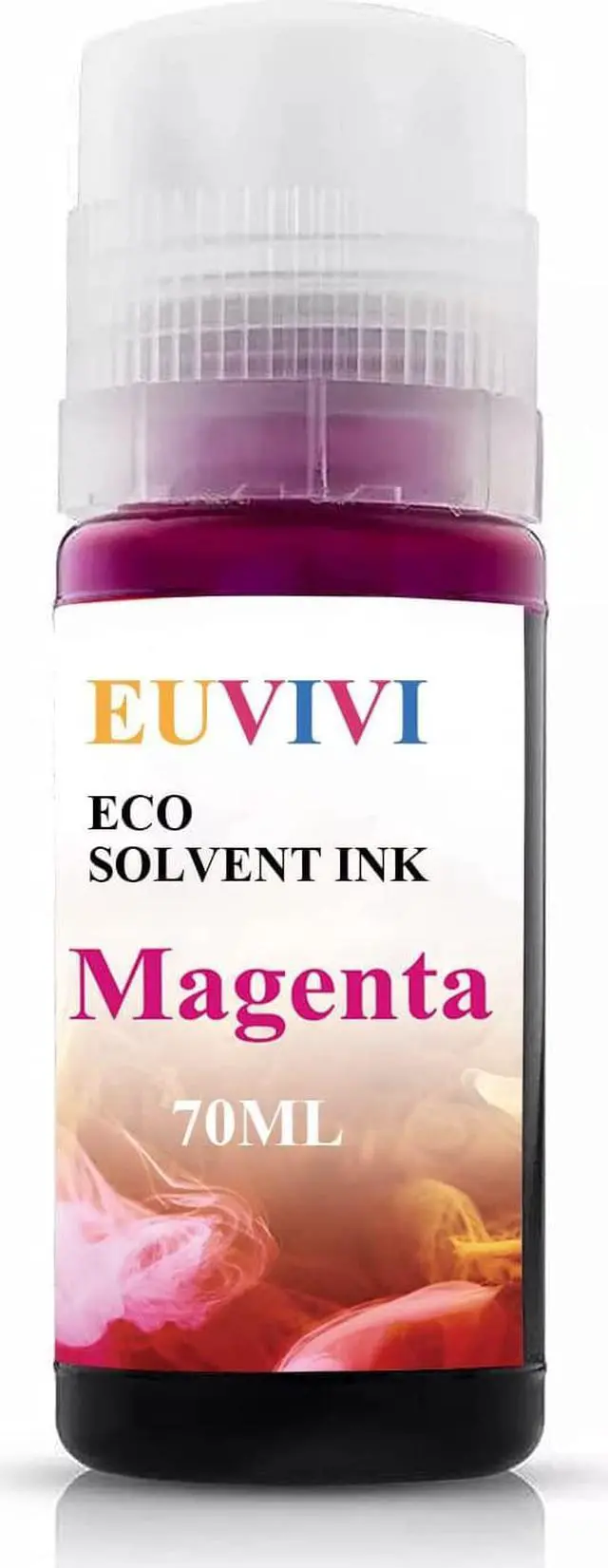 Alt view image 4 of 5 - Auto-Fill Water Based Eco Solvent Ink Refill  Printer ET-2400 ET-2800 ET-2803 ET-2850 ET-2720 ET-2760 ET-2750 ET-4700 ET-4800 Water Based Ecosolvent Ink Eco-Solvent Ink (CMYK/Syringe-Free)