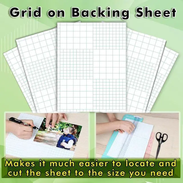 Alt view image 4 of 7 - Koala Self Adhesive Laminating Sheets 9x12 Inch Clear Laminate Sheets