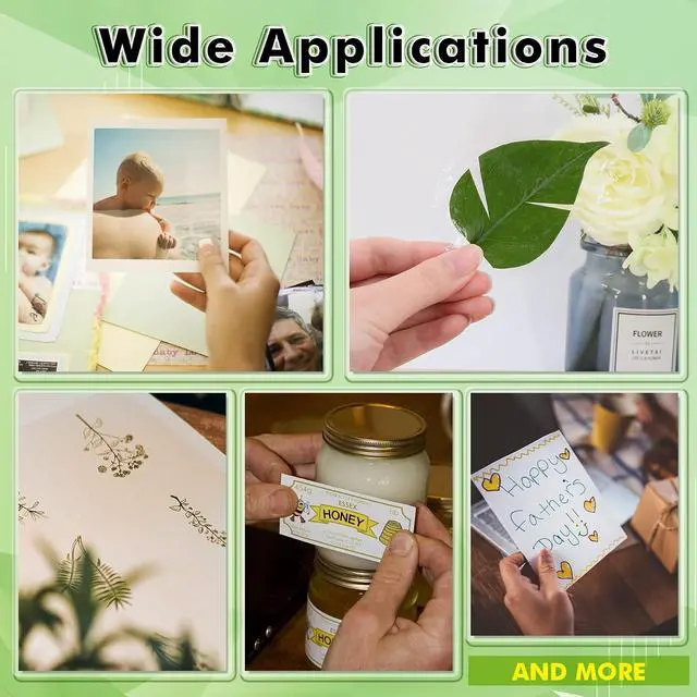 Alt view image 6 of 7 - Koala Self Adhesive Laminating Sheets 9x12 Inch Clear Laminate Sheets