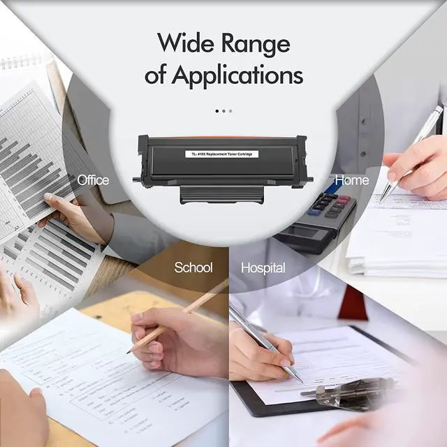 Alt view image 7 of 7 - Ennovor 3 Pack Replacement for Pantum TL-410X TL-410 TL-410H Toner Cartridge Black Compatible with P3012DW P3302DN P3302DW M6802FDW M7102DW M7102DN M7202FDW P3010DW P3300DN M6800FDW M7100DW