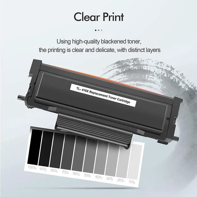 Alt view image 4 of 7 - Ennovor 3 Pack Replacement for Pantum TL-410X TL-410 TL-410H Toner Cartridge Black Compatible with P3012DW P3302DN P3302DW M6802FDW M7102DW M7102DN M7202FDW P3010DW P3300DN M6800FDW M7100DW