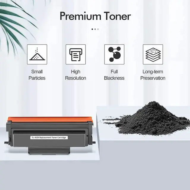 Alt view image 5 of 7 - Ennovor 3 Pack Replacement for Pantum TL-410X TL-410 TL-410H Toner Cartridge Black Compatible with P3012DW P3302DN P3302DW M6802FDW M7102DW M7102DN M7202FDW P3010DW P3300DN M6800FDW M7100DW
