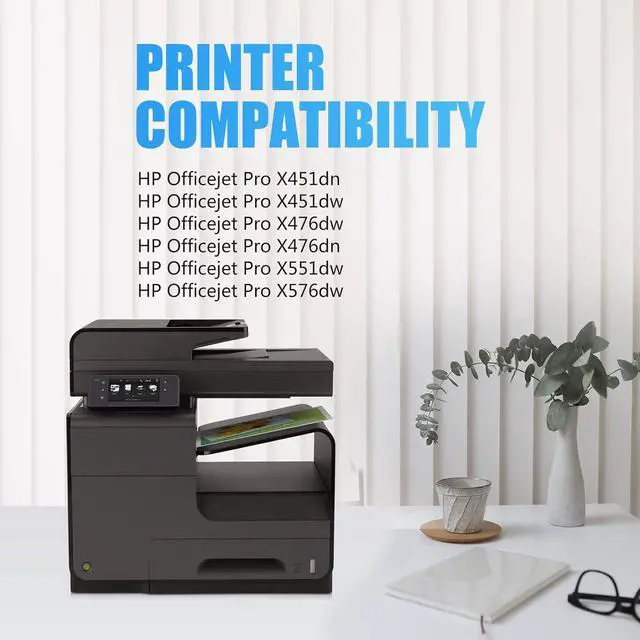 Alt view image 2 of 7 - Miss Deer 970XL 971XL 970 971 Compatible Ink Cartridges Replacement  970 971 XL,Work  Officejet Pro X576dw X451dn X451dw X476dw X476dn X551dw Printer (4 Pack)