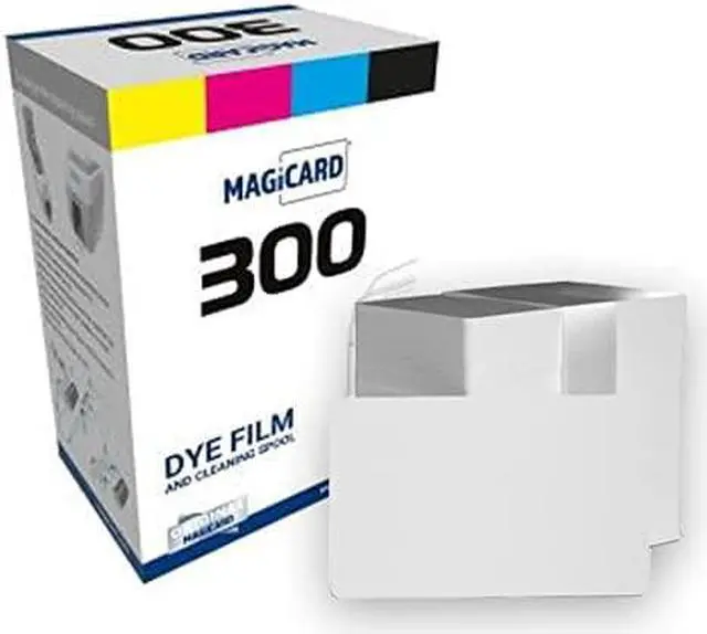 Main image of Card Imaging Magicard MC300YMCKO Color Ribbon & 100 Cards, for Model 300