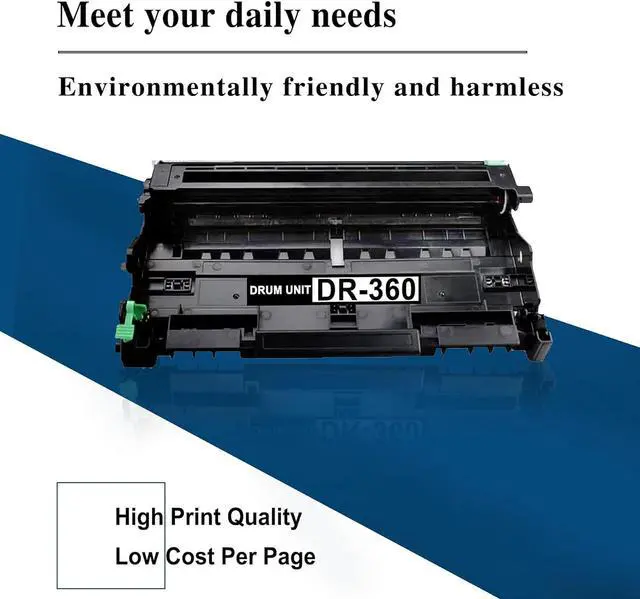 Alt view image 5 of 5 - Ennovor DR360 Compatible Drum Unit Replacement for Brother DR360 DR 360 to use with DCP-7040 DCP-7030 MFC-7840W MFC-7340 MFC-7440N HL-2140 HL-2170W HL-2150N Printer 1 Black (Toner is Not Included)