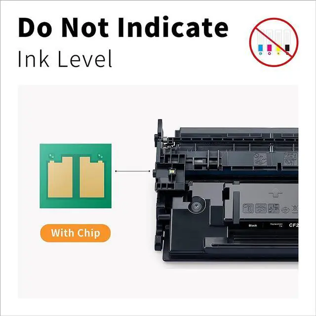 Alt view image 3 of 6 - 89A with chip Black Remanufactured Toner Cartridge LemeroUexpect Replacement  89A 89X CF289A CF289X for Laserjet Enterprise M507dn M507n M507x M507dng MFP M528dn M528c M528f M528z Printer