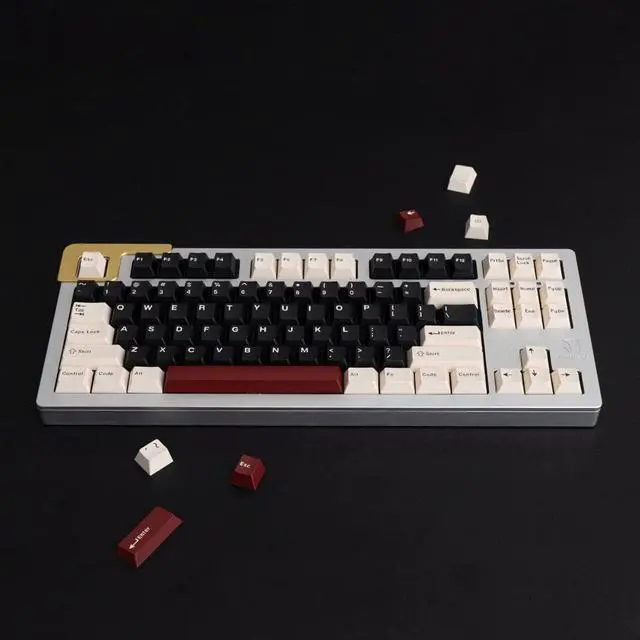 Alt view image 5 of 7 - Doubleshot Keycaps Cherry Profile Rome Keycaps Set 173 Keys Fit for 60% 65% 95% Cherry Mx Switches ISO ANSI Layout Mechanical Keyboard