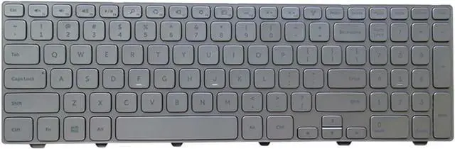 Alt view image 2 of 4 - Laptop Replacement US Layout Backlit Keyboard for Dell Inspiron 15 7537 7000 P36F Silver 15-7000 Series