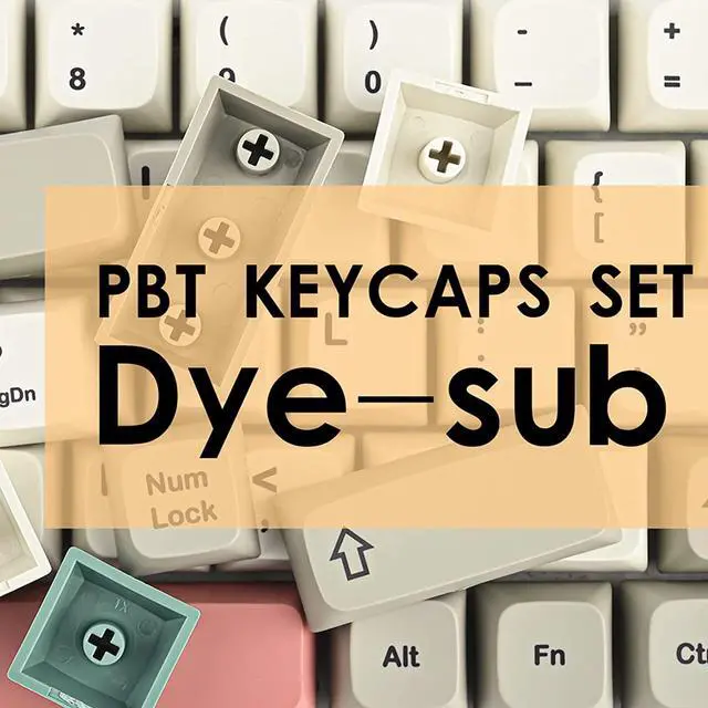 Alt view image 5 of 6 - PBT keycaps 60 Percent Dye-Sub XDA 134 Retro keycap Set for Cherry MX Gateron Kailh Switches GK61/GK68 Gaming Mechanical Keyboard (Retro 9009)