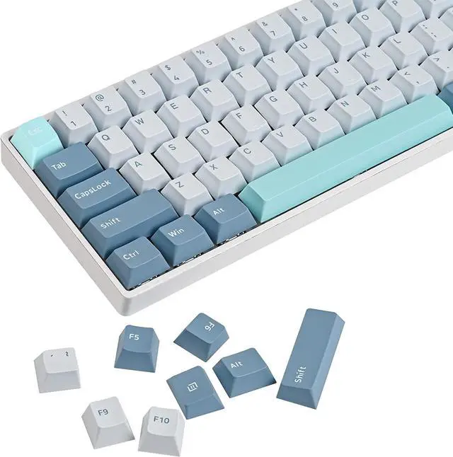 Main image of PBT shoko Custom keycaps168 Key Cherry Profile Doubleshot Key Cap Set for 60%/64/84/108 Cherry/gateron MX switches US ANSI Layout Mechanical Keyboard