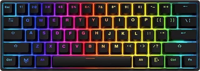 Matrix Elite Series Black 60% Mechanical Gaming Keyboard: Fast