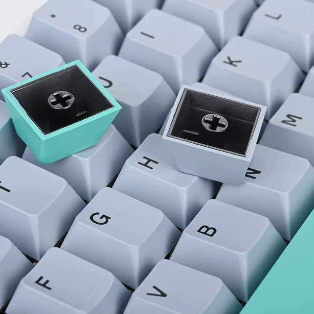 Alt view image 4 of 7 - Guffercty kred GTSP 171-Keys Cherry Profile PBT Key Caps for Mechanical Keyboards, Double Shot Custom Keycap for ANSI Layout 60% 65% 100% MX Switches (Hammerhead Shark)