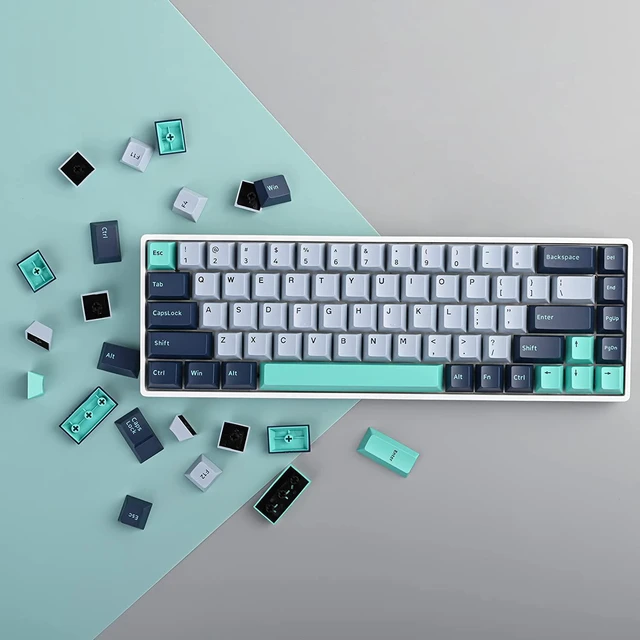 Alt view image 3 of 7 - Guffercty kred GTSP 171-Keys Cherry Profile PBT Key Caps for Mechanical Keyboards, Double Shot Custom Keycap for ANSI Layout 60% 65% 100% MX Switches (Hammerhead Shark)