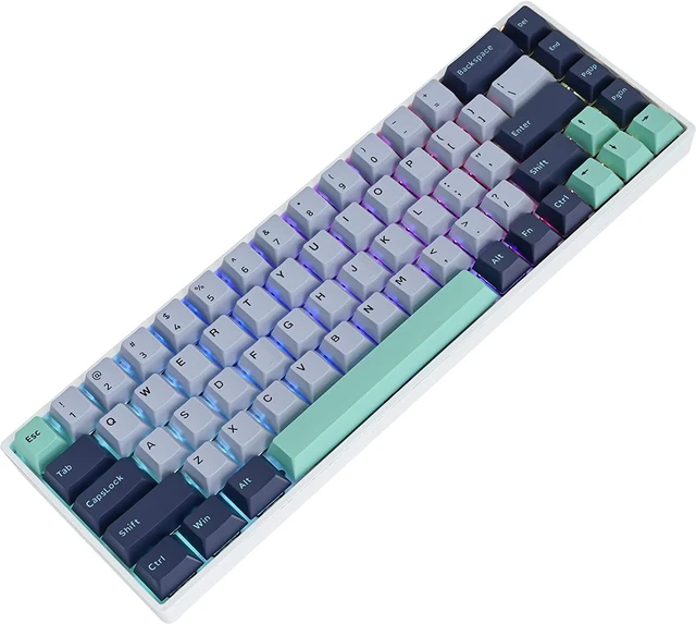 Alt view image 7 of 7 - Guffercty kred GTSP 171-Keys Cherry Profile PBT Key Caps for Mechanical Keyboards, Double Shot Custom Keycap for ANSI Layout 60% 65% 100% MX Switches (Hammerhead Shark)