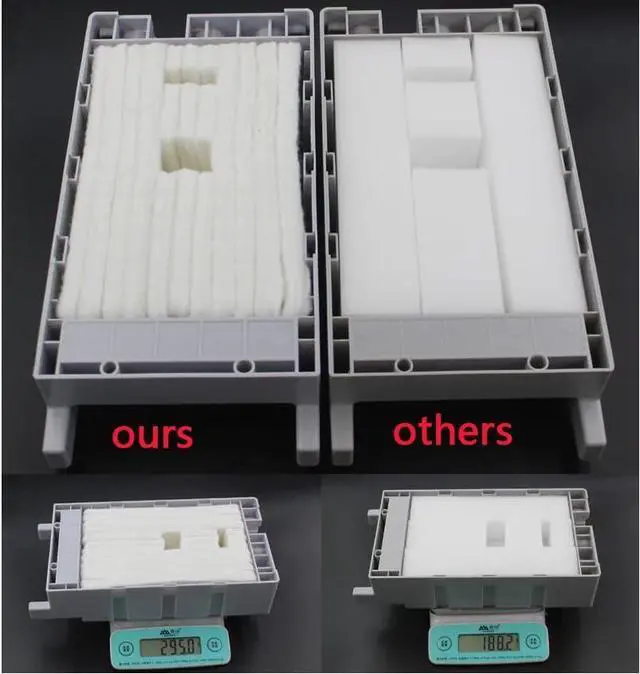 Alt view image 5 of 5 - UPink T6193 T619300 Maintenance Box Compatible for SureColor T3000 T5000 T7000 T3200 T5200 T7200 T3270 T5270 T7270 F6000 Printer Waste Ink Tank