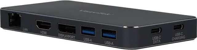 Main image of VisionTek VT400 Dual Display USB-C Docking Station with Power Passthrough - HDMI, DP Port - 901469