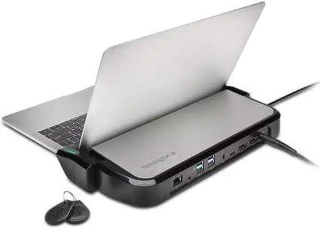 Alt view image 2 of 3 - Kensington LD4650P Single User USB-C Docking Station with K-Fob Smart Lock. Type C to HDMI / USB-C hub - - 110W Adapter - Windows, Suitable for Home Office(K38400EU)