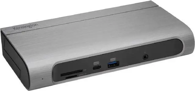 Main image of Kensington SD5600T Thunderbolt 3 & USB-C Dual 4K Hybrid Docking Station 6 USB-A, 2 HDMI, 2 DP, 1 MicroSD, 1 SD and 1 Ethernet Port K34009JP