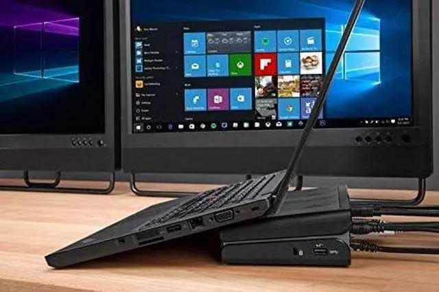 Alt view image 6 of 6 - Targus DOCK171 Universal Docking Station, USB 3.0 Connection, 2 Screen Outputs (Single Output Up to 2K Resolution) with Power Chip for Each Manufacturer Laptop