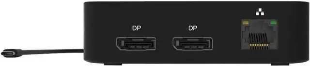 Alt view image 4 of 7 - Port Connect Type-C 2 x 4k Display Travel Docking Station. Supports PXE Boot, 85w Power Distribution and Allows Connection of up to 10 Different peripherals.