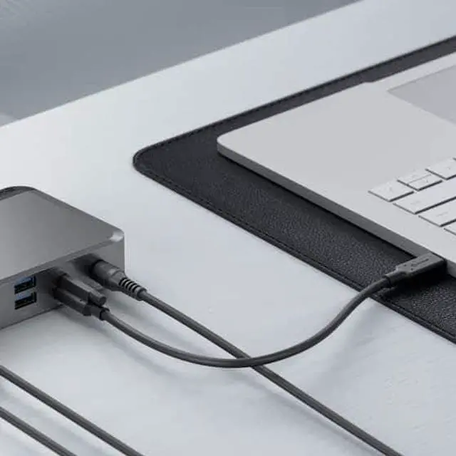 Alt view image 2 of 3 - Alogic USB-c Dual 4k Docking Station With100w Pd Prime Mx2 Dock