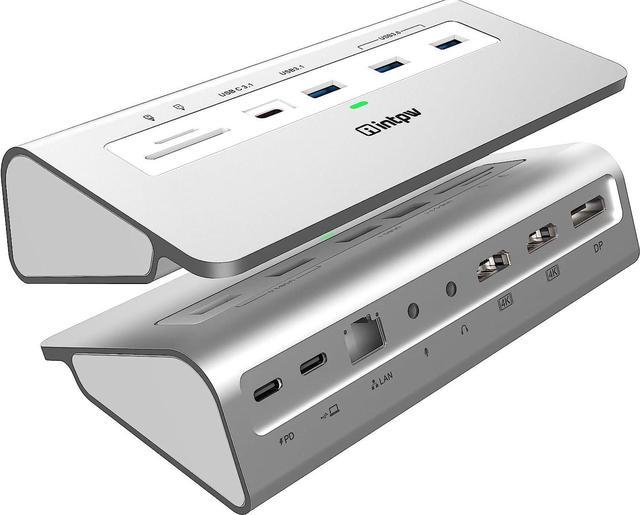 14 In 1 USB C Hub Dual 4K HDMI+DP