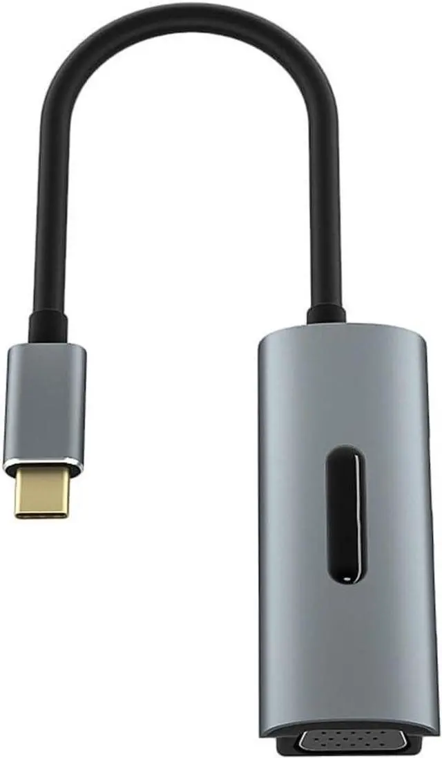 Alt view image 4 of 7 - Replacement 4 in 1 USBC to HDMI VGA USB3.0 PD Docking Station 1 in 4 Out Compatible Computer Host Phone Laptop Mac TYPEC External HDMI Monitor TV Projector Cable Splitter Hub 4K30HZ