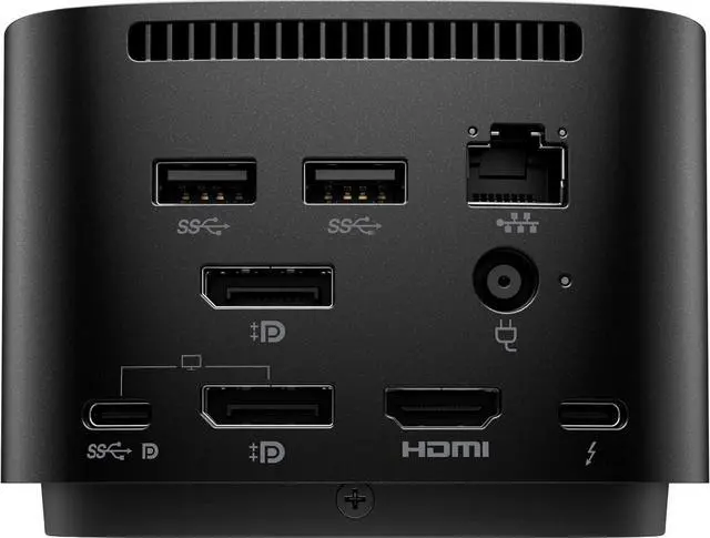 Alt view image 3 of 4 - HP Thunderbolt Dock 120W G4 (4J0A2AA) Docking Station Port Replicator