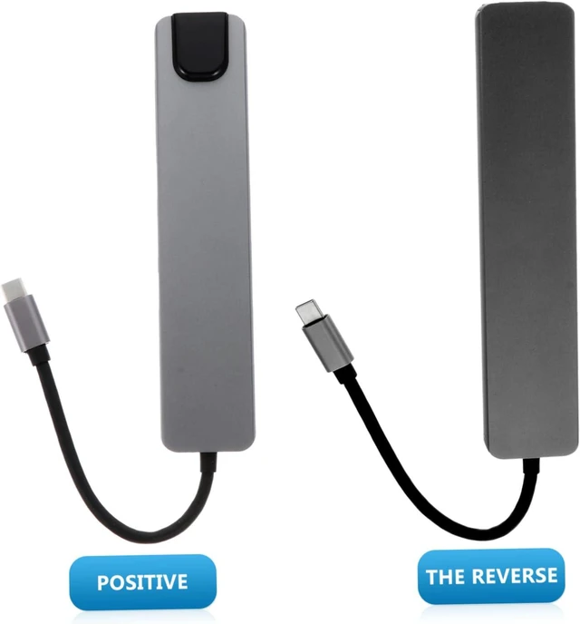 Alt view image 6 of 7 - HOMSFOU Type-c USB Hub Docking Station for Laptop Pd USB c Adapter for Office Use