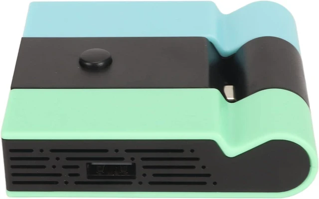 Alt view image 3 of 7 - 5-in-1 TV Docking Station for, Wired Connection (Blue and Green)