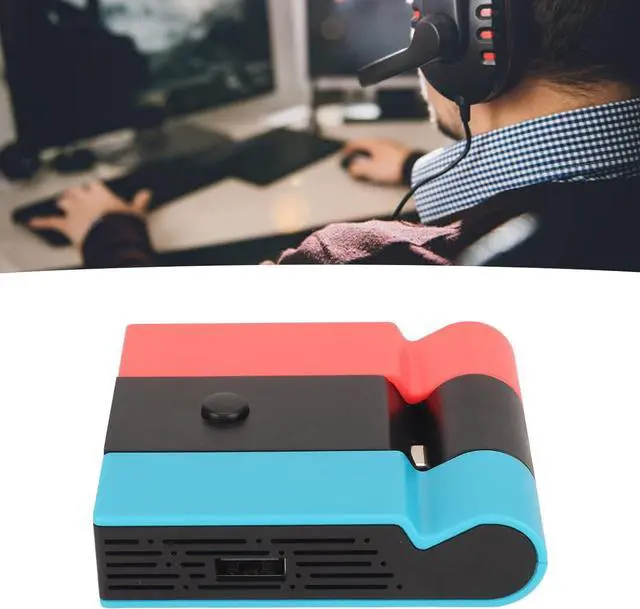 Alt view image 4 of 7 - Switch Dock, 5 in 1 TV Docking Station, Portable Switch TV Docking Station with HD Multimedia Interface 1.4 and USB 3.0 Port, 45W Fast Charging Dock(Red)