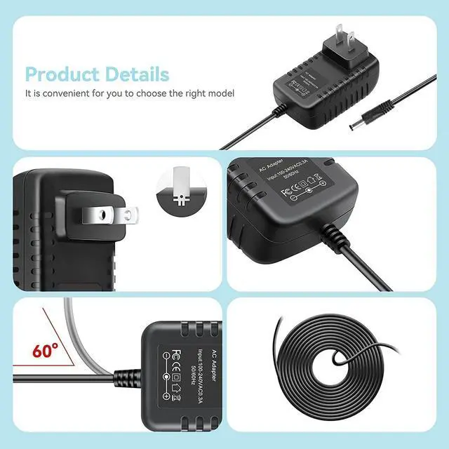 Alt view image 3 of 5 - Nuxkst USB to DC Charging Cable PC Laptop Charger Power Cord for Wasp Barcode Technologies 633808920449 WWS800 WWS 800K WWS-800 CR Freedom Handheld Bar Code Reader Scanner