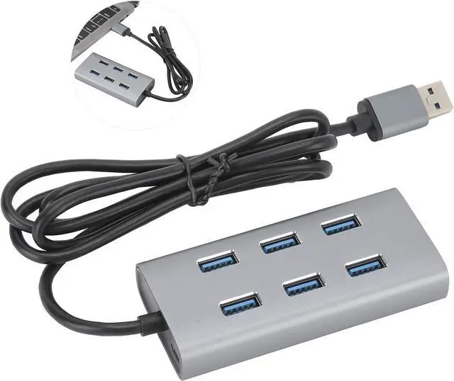 Alt view image 6 of 7 - USB Hub USB 3.0 Durable Plug and Play USB Docking Statio for PC