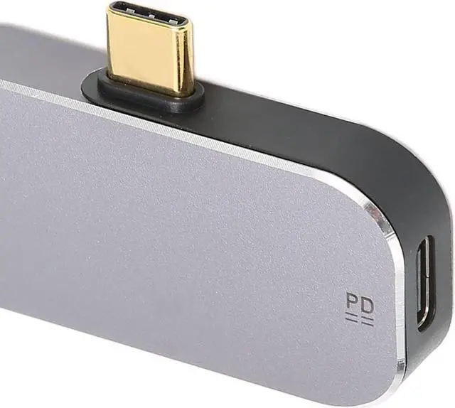 Alt view image 7 of 7 - Hub USB C Docking Station 3 in 1 USB C to HDMI Splitter Adapter 4K 60Hz with USB A and Type C (PD) Female Ports Hub for Mobile Phone Laptop Tablet